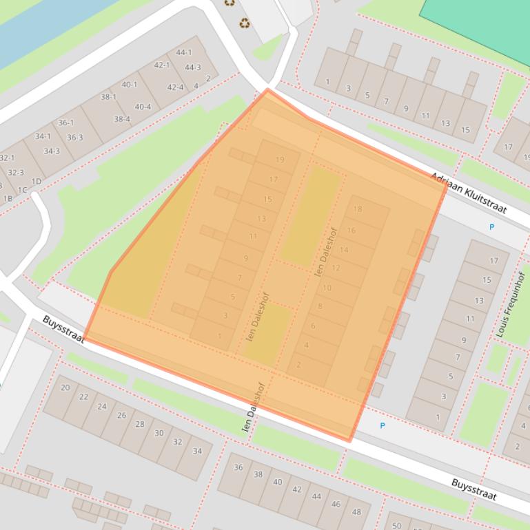 Kaart van postcodegebied 6828SV.