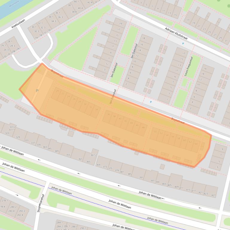 Kaart van postcodegebied 6828SW.