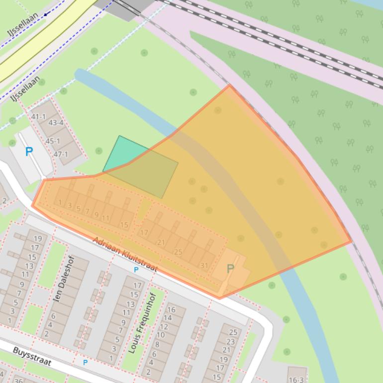 Kaart van postcodegebied 6828SX.