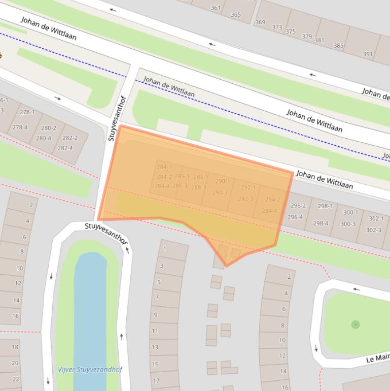 Kaart van postcodegebied 6828WV.