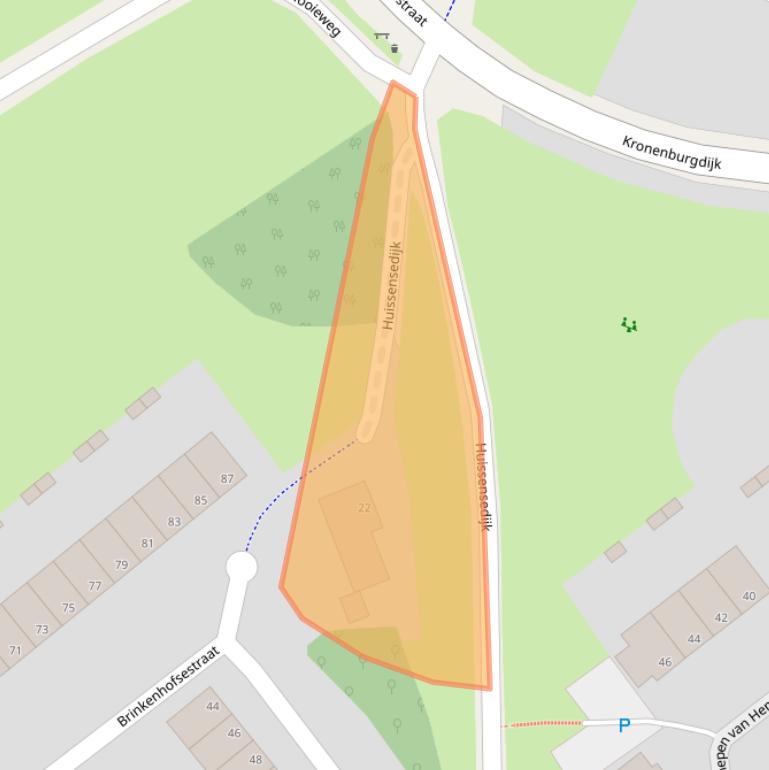 Kaart van postcodegebied 6831AA.