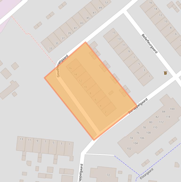 Kaart van postcodegebied 6831AV.