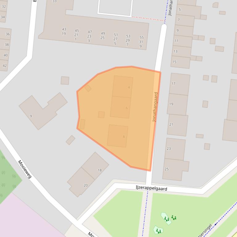 Kaart van postcodegebied 6831BB.