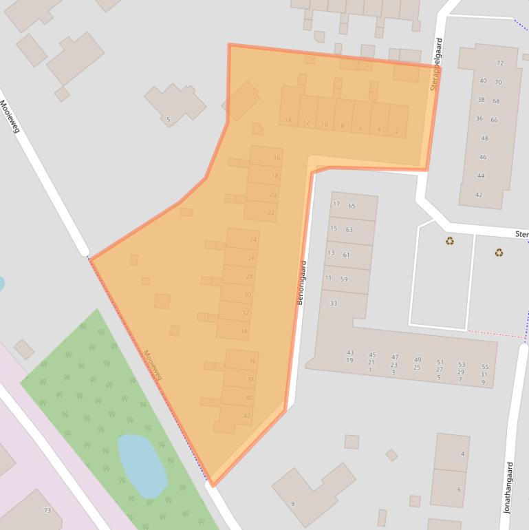 Kaart van postcodegebied 6831BM.