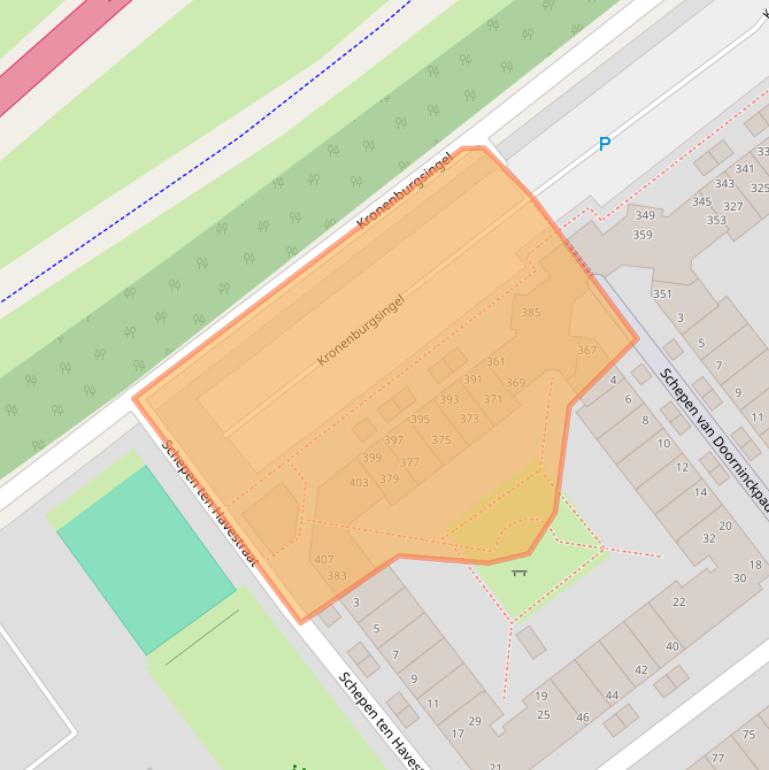 Kaart van postcodegebied 6831GK.