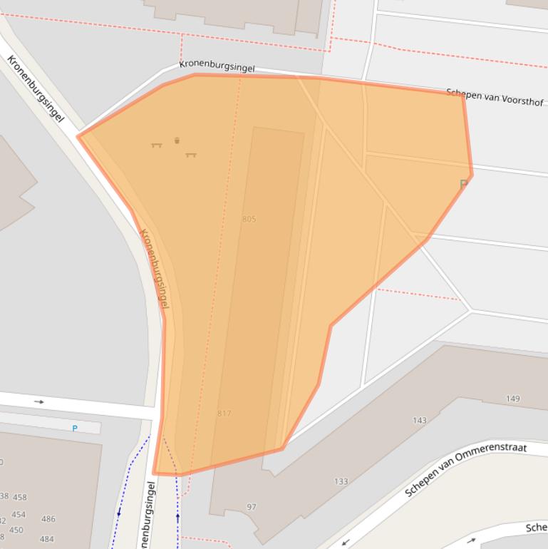 Kaart van postcodegebied 6831GR.