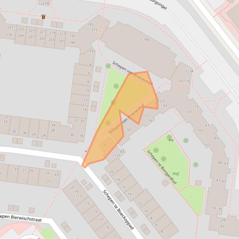 Kaart van postcodegebied 6831HE.