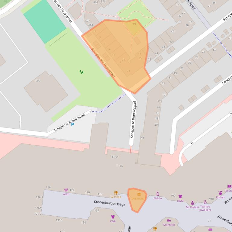 Kaart van postcodegebied 6831HM.