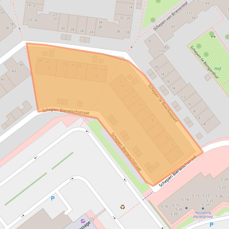 Kaart van postcodegebied 6831HP.