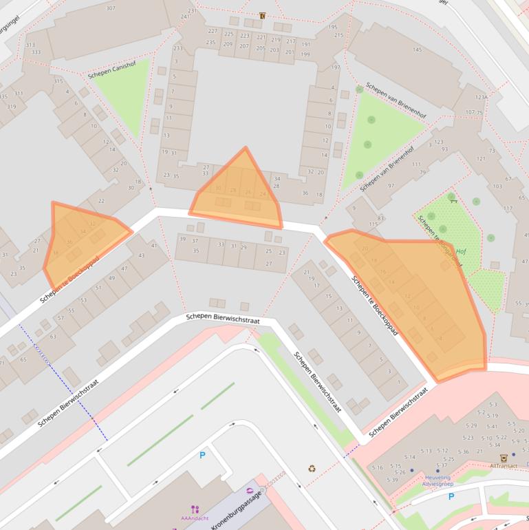 Kaart van postcodegebied 6831HW.