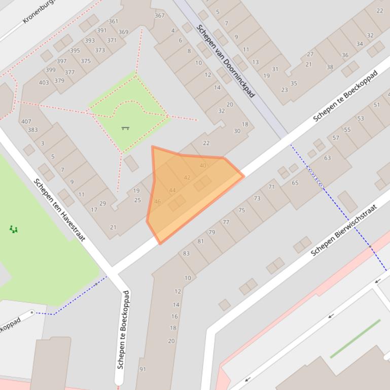 Kaart van postcodegebied 6831HX.