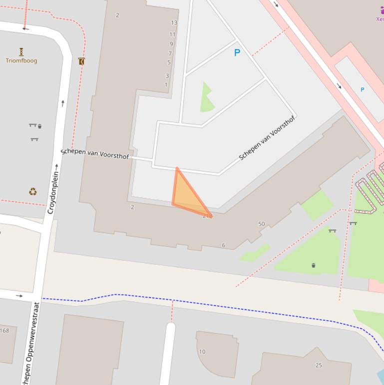 Kaart van postcodegebied 6831JH.