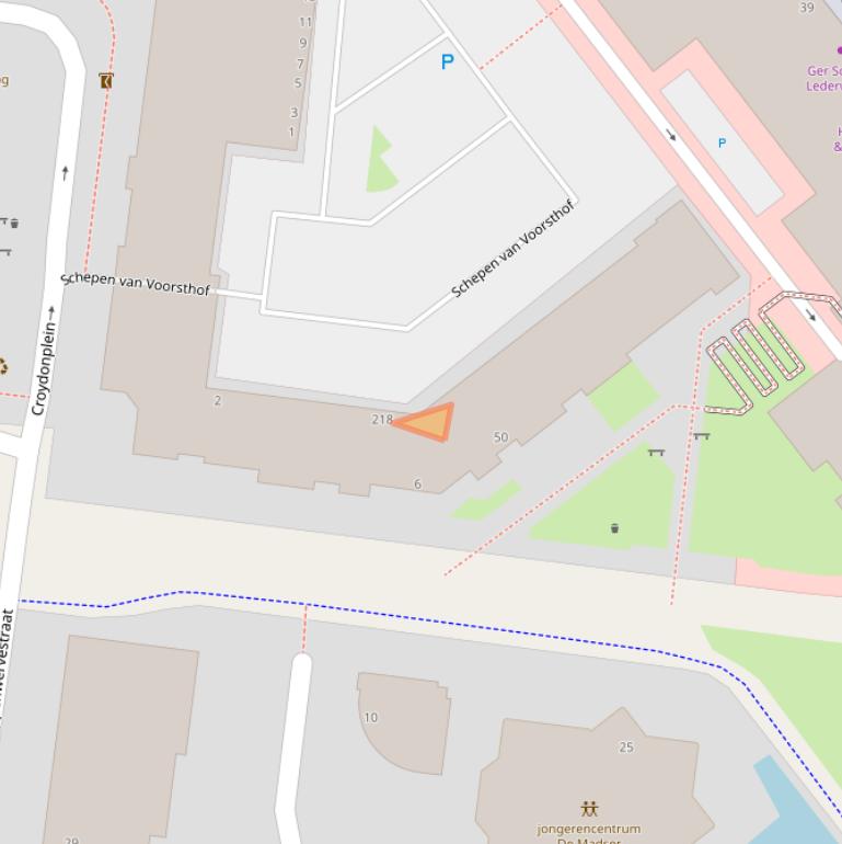 Kaart van postcodegebied 6831JM.