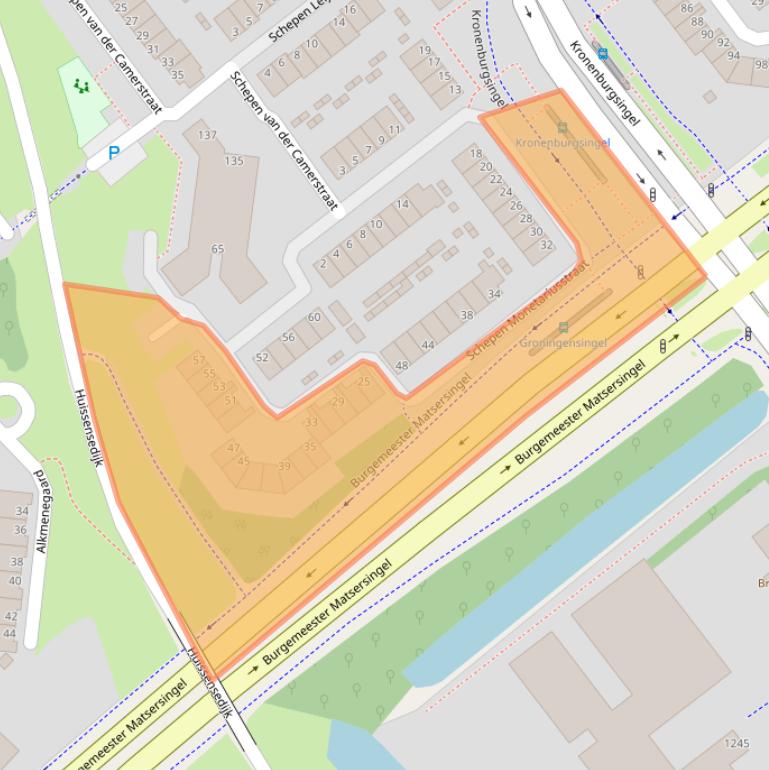 Kaart van postcodegebied 6831KP.