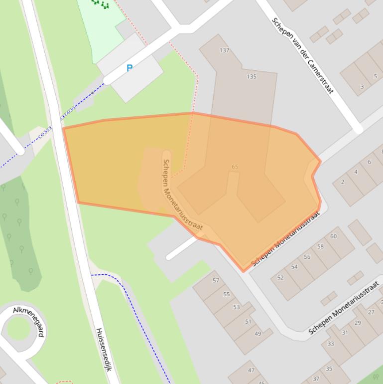 Kaart van postcodegebied 6831KR.