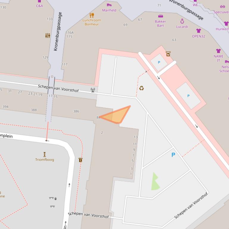 Kaart van postcodegebied 6831LB.