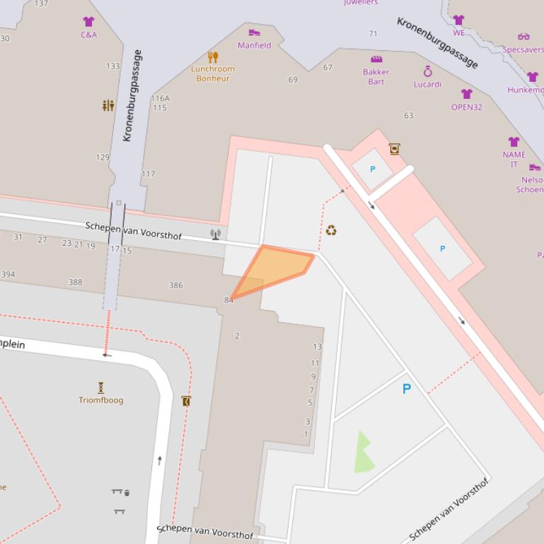 Kaart van postcodegebied 6831LC.