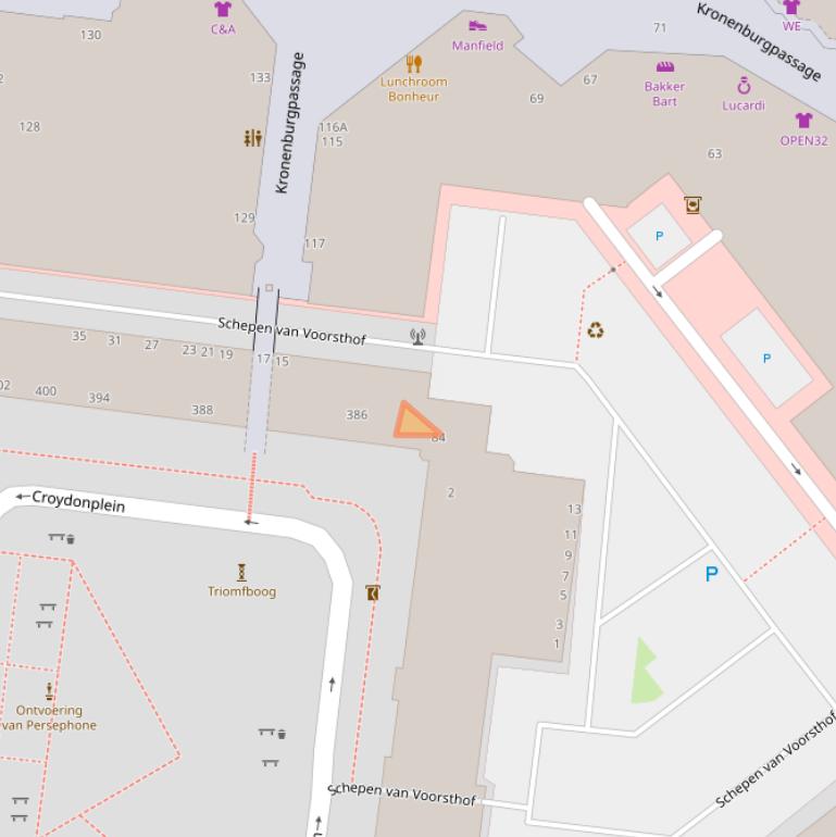 Kaart van postcodegebied 6831LD.