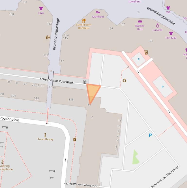 Kaart van postcodegebied 6831LG.