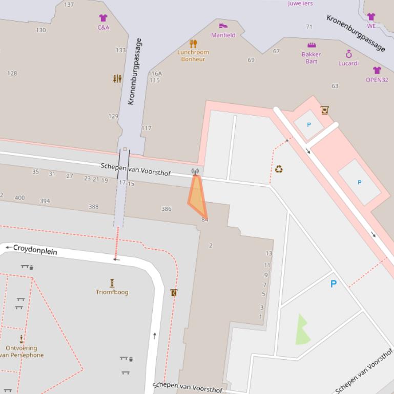 Kaart van postcodegebied 6831LH.