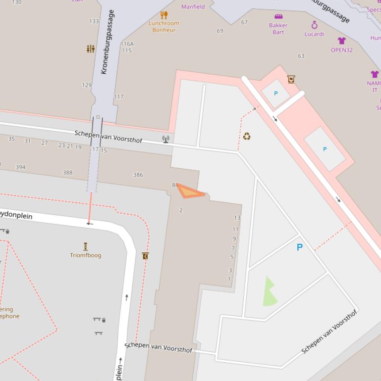 Kaart van postcodegebied 6831LK.