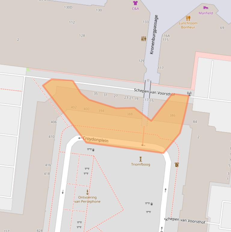 Kaart van postcodegebied 6831LM.