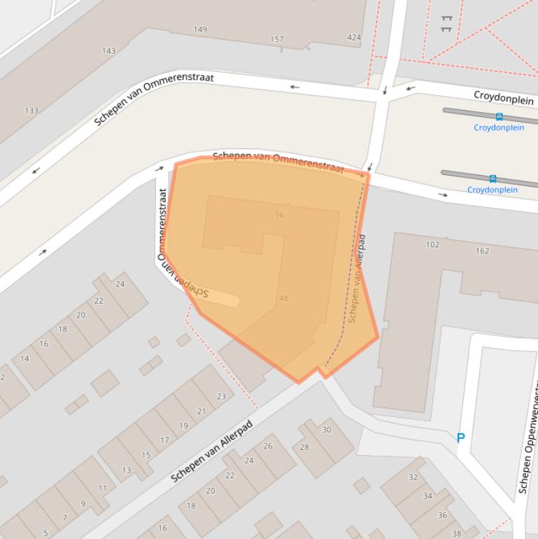 Kaart van postcodegebied 6831MB.