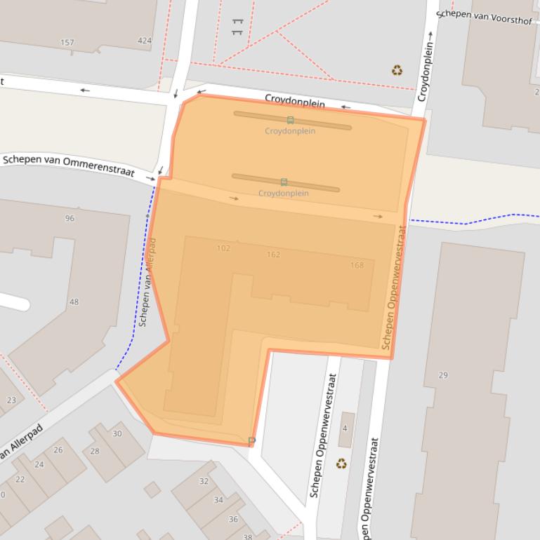 Kaart van postcodegebied 6831MC.