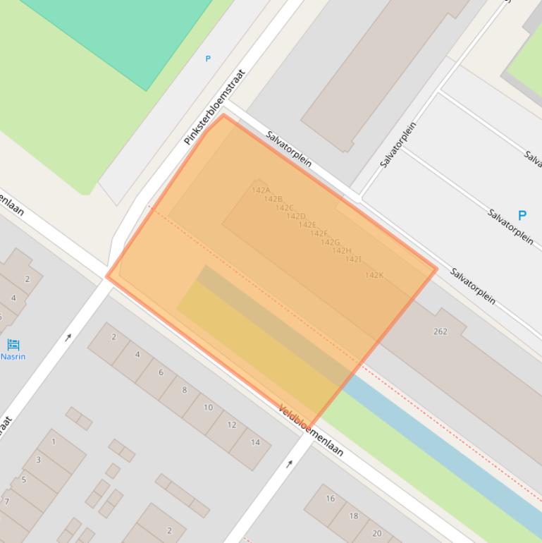 Kaart van postcodegebied 6832AE.