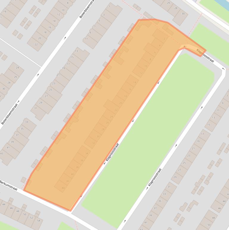 Kaart van postcodegebied 6832BS.