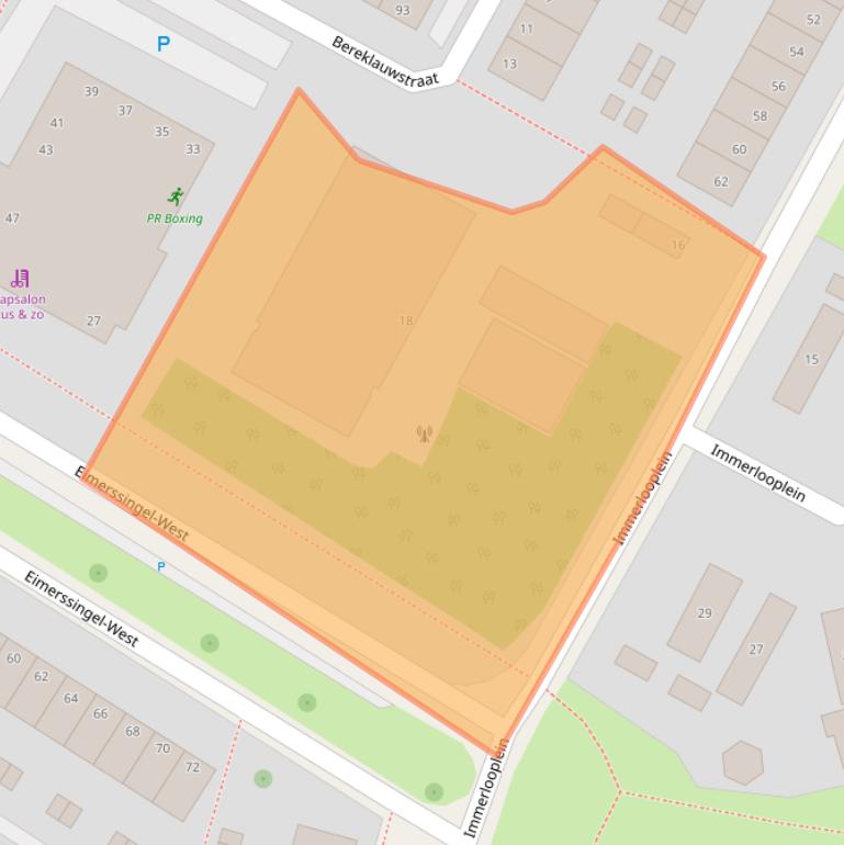 Kaart van postcodegebied 6832DL.