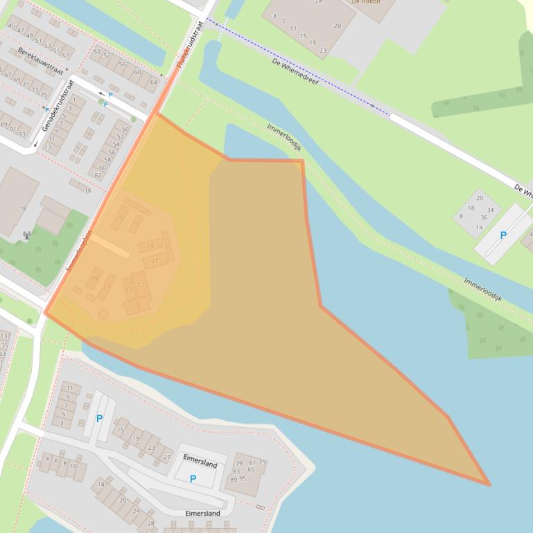 Kaart van postcodegebied 6832DM.