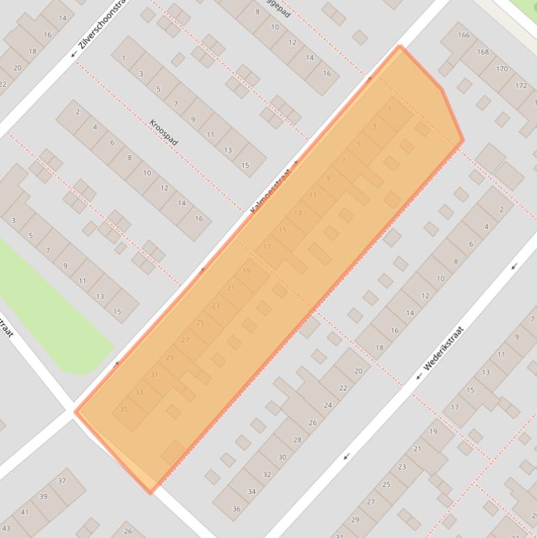 Kaart van postcodegebied 6832EH.