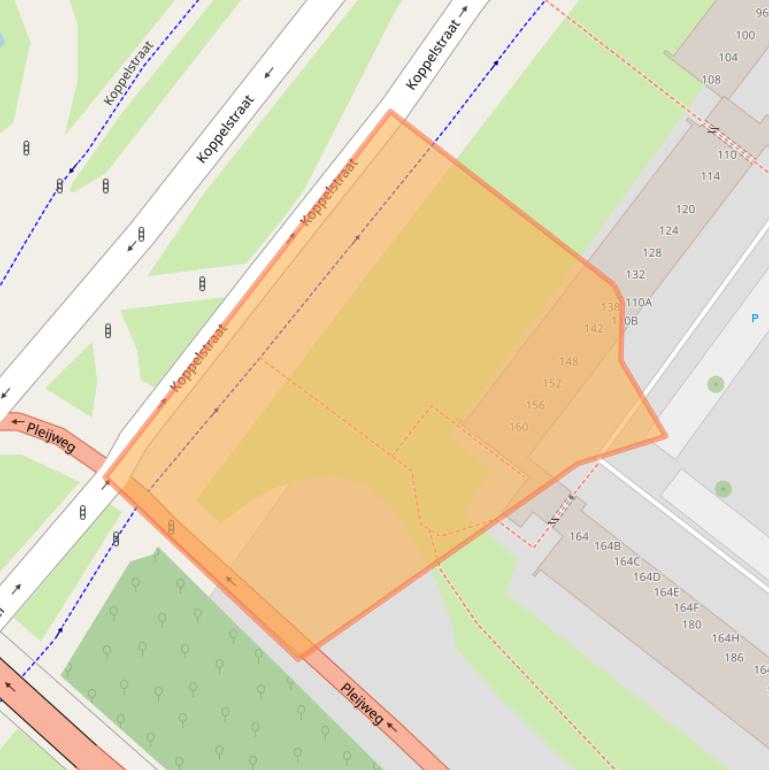 Kaart van postcodegebied 6832GH.