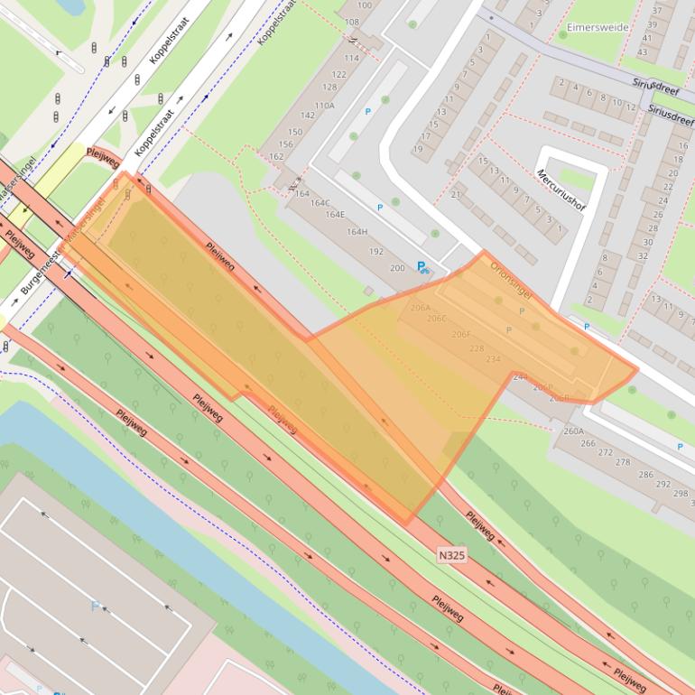 Kaart van postcodegebied 6832GK.