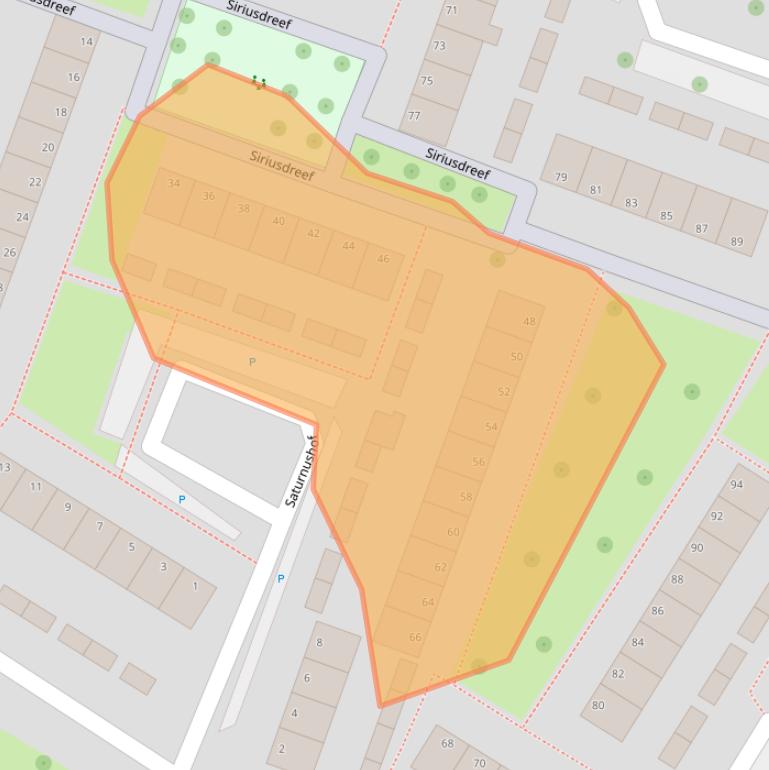 Kaart van postcodegebied 6832GX.