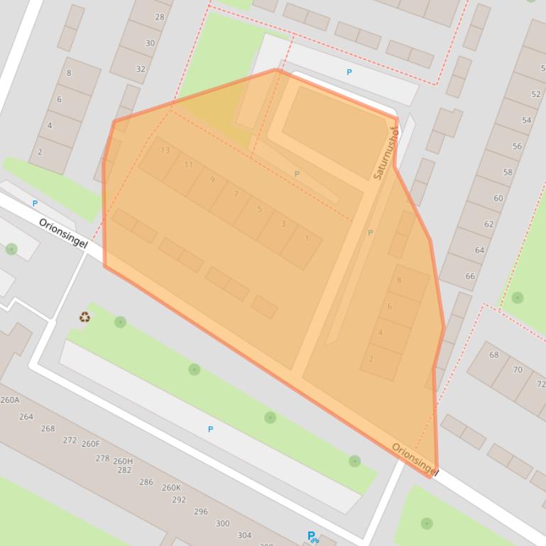 Kaart van postcodegebied 6832HB.