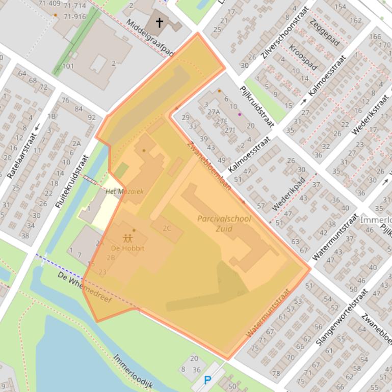 Kaart van postcodegebied 6832HG.
