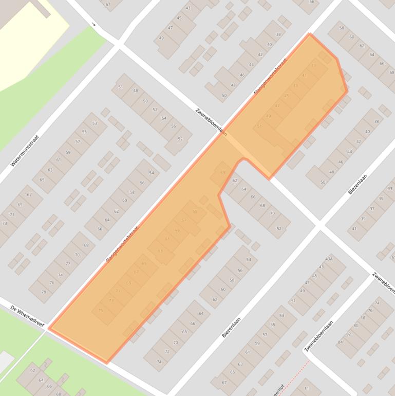 Kaart van postcodegebied 6832HR.