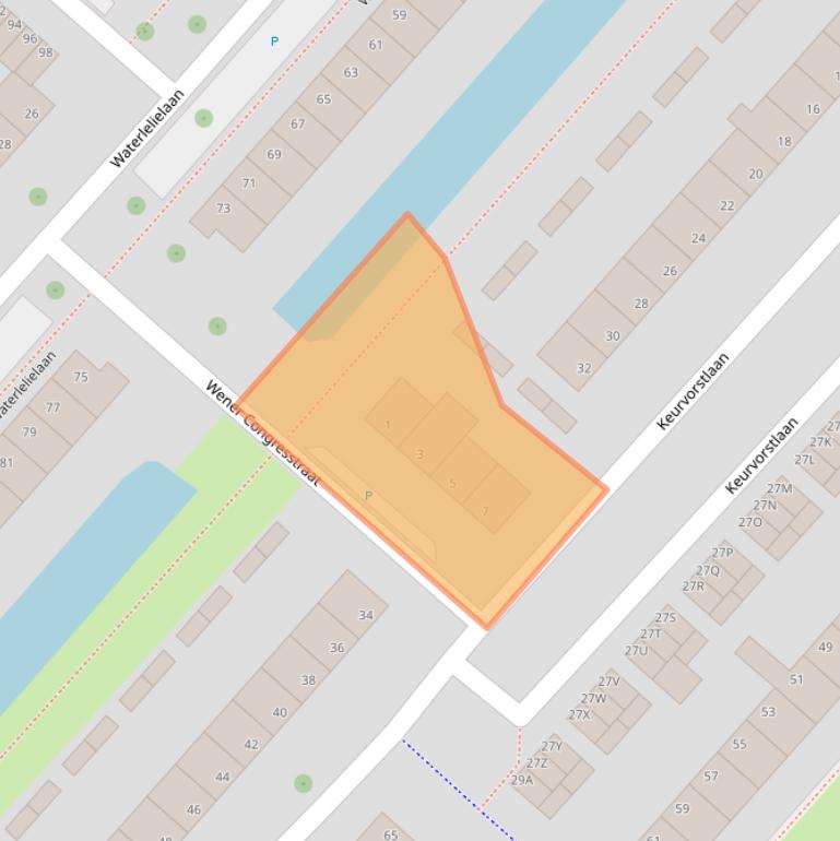 Kaart van postcodegebied 6832JK.