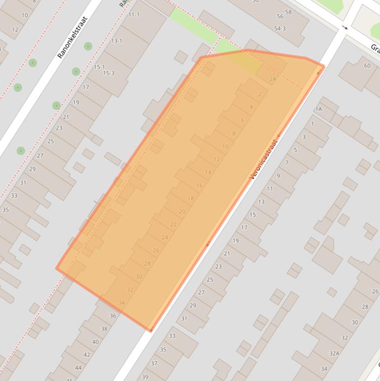 Kaart van postcodegebied 6833AV.