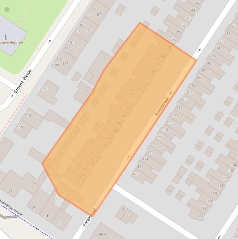 Kaart van postcodegebied 6833BM.