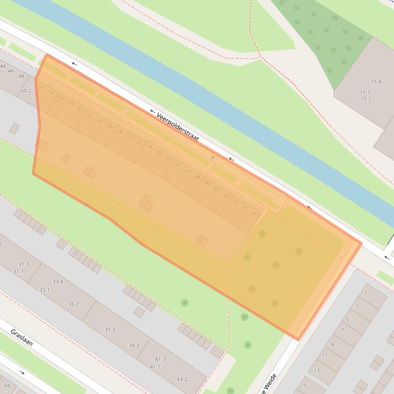 Kaart van postcodegebied 6833BR.