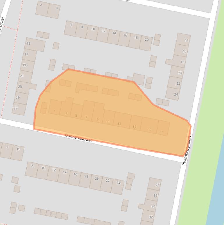 Kaart van postcodegebied 6833DG.