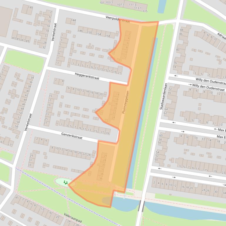 Kaart van postcodegebied 6833DL.