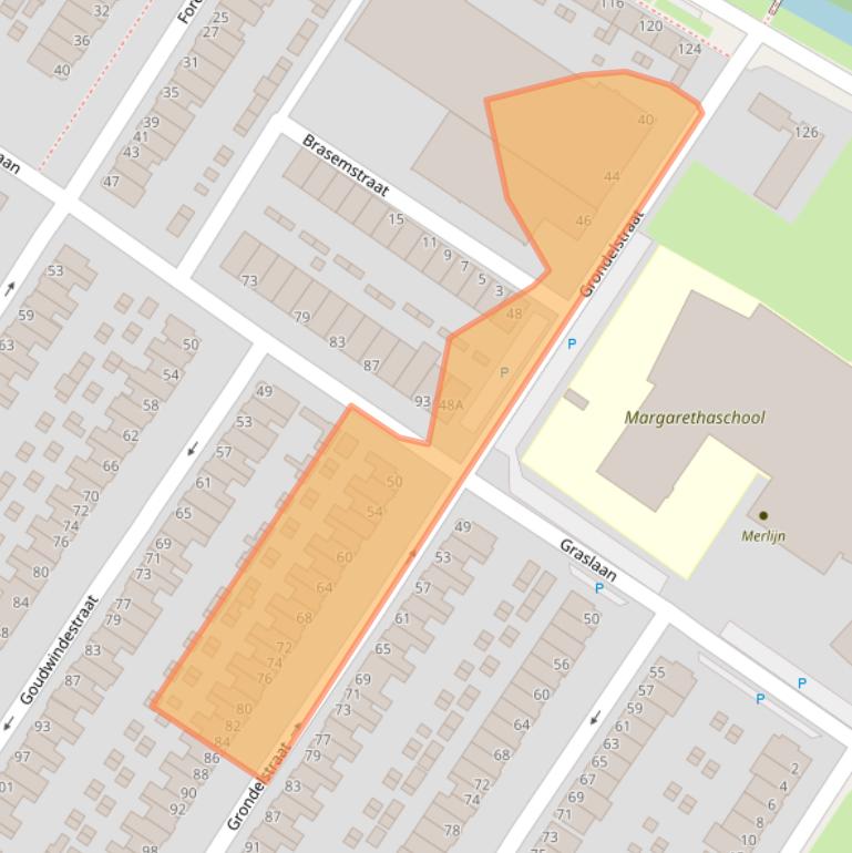 Kaart van postcodegebied 6833DV.