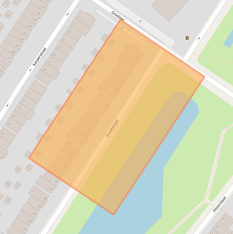 Kaart van postcodegebied 6833EE.