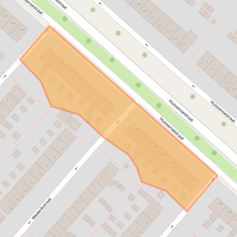 Kaart van postcodegebied 6833JE.