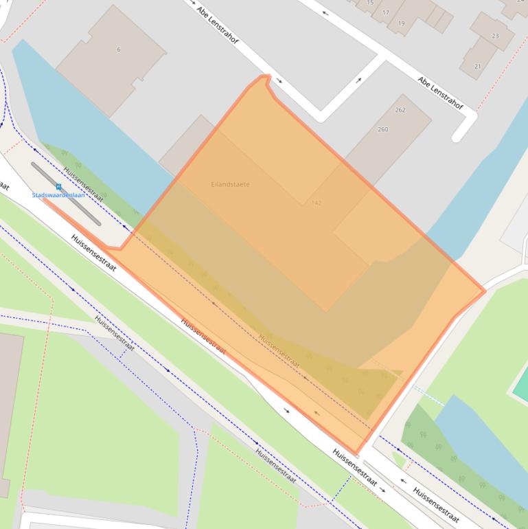 Kaart van postcodegebied 6833LR.