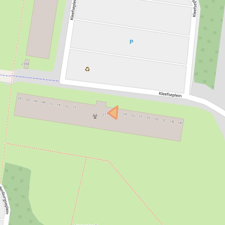 Kaart van postcodegebied 6834AD.